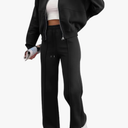 Women's Two Piece Tracksuit, Sets for Women 2025 Sweatsuit 2 Piece Outfits Sweatshirt ，workout sets for women. Size M