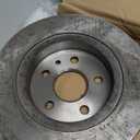 ACDelco Silver Rear Brake Rotor 18A1675A | GM 19241832 Brake Rotors for Select Chevrolet Cobalt, HHR, Chevy Malibu, Pontiac G5, G6, Pursuit, Saturn Aura