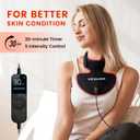 Viconor Neck and Chest Red Light Therapy FDA Cleared Red and Infrared Light Therapy for Body Firming Beauty Device for Smoother, Firmer and Glowing Skin at Home and Travel