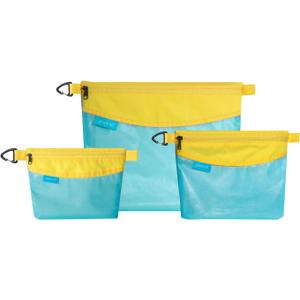 Pack all 3 Pcs Water-Resistant Material Zipper Pouch Set, Mesh Zipper Bags for Storage, Travel, Office (Blue) Pack all 3 Pcs Water-Resistant Material Zipper Pouch Set, Mesh Zipper Bags for Storage, Travel, Office (Blue)