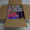 302 PCS Glow in the Dark Party Supplies, 20 LED Hair Clips Fiber Optic, 16 LED Glasses, 16 Foam Glow Sticks, 10 Light Up Flower Crowns, 40 Finger Lights,200 Glow Sticks for Glow Party Wedding Birthday