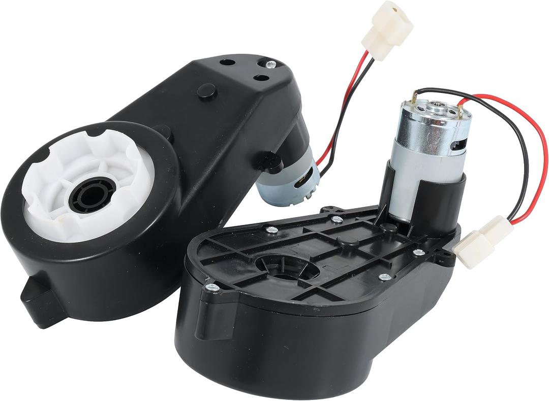 2 Pcs Kids Ride On Car Gearbox 550 12V Motor 12000RPM, Electric Motor Gearbox Motorcycles High Speed RS550 Drive Engine Match Children Ride On Toys, Large