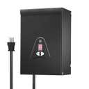 Low Voltage Landscape Transformer, 300W Outdoor Low Voltage Trams Former Waterproof, Dusk to Dawn Sensor Control, 120VAC to 12 V, 2 Outputs for Outdoor Landscape Lightings, ETL Listed (200, Watts)