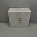 COLOSUS 60PCS White Plastic Plates for 30 guests-Fancy Plastic Beaded Plates,Disposable Christmas plastic plates,Include 30 PCS 10.5" Dinner Plates & 30PCS 8.25" Dessert-Platos for Christmas