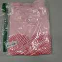 Valentine V Neck Shirt for Women Cute Love Heart Long Sleeve Casual Tee Tops (Pink)