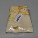 Yanstar Christmas Tablecloth Golden Christmas Pattern - 60x60in Holiday Dining Decor (152x152cm) Wrinkle & Stain Resistant Polyester