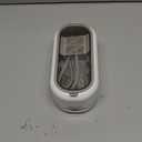 Ultrasonic Jewelry Cleaner, 48KHz Ultrasonic Cleaner Machine for Jewelry, Eyeglasses, Rings, Watch Strap, Dentures- Dual Cleaning Modes, 304 Stainless Steel Tank (White)