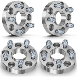 ECCPP 4PCS 5 lug Hubcentric Wheel Spacers 1 inch 5x114.3 to 5x114.3mm 5x4.5 to 5x4.5 for 1997-2021 for Honda CR-V |2006-2021 for Honda Civic| 1998-2021 for Honda Accord |2011-2016 for Honda CR-Z