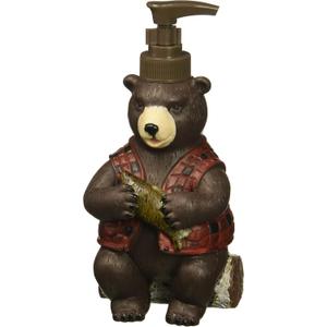 SKL Home Yellowstone Sundance Soap Dispenser, Brown