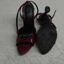 Susanny High Heels for Women Pointed Open Toe Strappy Chunky Block Heels Ankle Strap Stiletto Kitten Heeled Sandals Wedding Bridal Party Prom Sexy Dress Shoes 8.5