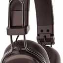 Active Noise Cancellation Wireless Bluetooth On-Ear Headphones:with - Hi Res Sound Up to 55H Battery Life, Lightweight, Comfortable, Foldable Design, for Home Office Travel, Dark Brown