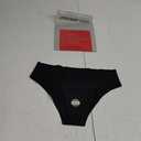 LEAKPROOF2.0 Seamless Mid Waist Brief Period Underwear for Women | Period Panties Holds 6 Tampons | Incontinence Leak Proof Underwear (S/M, Black)  