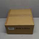 3-Light Semi Flush Mount Ceiling Light Modern Gold Drum Light Fixtures with White Fabric Cover Shade Round Chandelier for Bedroom Living Room Kitchen and Hallway