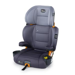 Chicco KidFit ClearTex Plus 2-in-1 Belt-Positioning Booster Car Seat, Backless and High Back Booster Seat, for Children Aged 4 Years and up and 40-100 lbs., Lilac/Purple, Manifacturing date: 04/2026