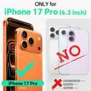 TUCCH Wallet Case for iPhone 17 Pro (6.3") 2025, RFID Blocking 4 Card Slots, Kickstand, Shockproof TPU Shell, PU Leather, Magnetic Closure, Protective Flip Folio Cover, Evergreen