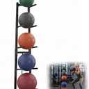 Heavy Duty Medicine Ball Rack, 5 Layer Vertical Medicine Ball Tree Stand