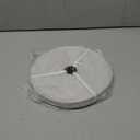 PandaHall Cotton Covered Boning for Sewing, 12 Yards 10mm Corset Boning Plastic Boning Poly Sewing Garment Accessories Bra Boning Tool for Corsets Bridal Gowns Evening Gowns Lingerie, Hats, White