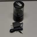 JARLINK Electric Pencil Sharpener, Heavy-Duty Helical Blade to Fast Sharpen, Auto Stop for No.2/Colored Pencils(6-8mm), AC Adapter/Battery Operated in School Classroom/Office/Home (Black)