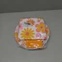 96 Pcs Groovy Party Supplies for 24 Guests Retro Hippie Boho Tableware Plates Napkins Daisy Flower Birthday Dinnerware Table Decorations Retro Hippie Daisy Party Favor for Kitchen Dinning Home Decor