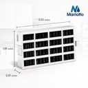 MARRIOTTO Replacement for Whirlpool Refrigerator Air Filter, Compatible with W10311524, Kenmore, FreshFlow, AIR1, W10335147, 2319308, W10315189, 2319303, 1876318, Jenn-Air, KitchenAid(5 Pack)