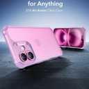 ESR for iPhone 16 Case, Military-Grade Protection with Shock-Absorbing Corners, Scratch-Resistant and Anti-Yellowing Acrylic Back, Slim Protective Phone Case, Air-Armor Series, Frosted Purple