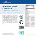 KATE FARMS Organic Nutrition Shake, Chocolate, 16g Protein, 27 Vitamins and Minerals, Meal Replacement Shake, 11 oz (12 Pack) (EXP 01/12/27)