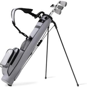uniHimal Golf Lightweight Stand Carry Bag Easy to Carry and Durable Pitch n Putt Golf Bag for The Driving Range, Par 3 and Executive Courses31.5 inches Tall
