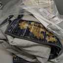 Washable Area Rug 8'x10' Boho Chic Medallion Distressed Design Non-Shedding Easy Care Ideal for High Traffic Areas in Living Room Bedroom Office Coffee Table Large Carpet (Blue and Yellow)