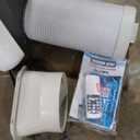 SereneLife Portable Air Conditioner With Heat & Built-in Dehumidifier 10,000 BTU, Portable Heater & AC For Rooms up to 450 Sq Ft - Remote Control & Window Mount Exhaust Kit Included