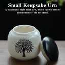 Small Urns for Human Ashes Keepsake - Mini Urns for Human Ashes - Cremation Urn for Male and Female - Keepsake Decorations for Cremation, Funeral, Burial, Home