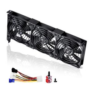 3x90mm 92mm Graphic Card Fans, Graphics Card Video Card VGA PCI Slot Fan GPU Cooler