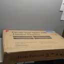 Solid Wood Computer Desk with Drawers, Modern Writing Desk for Home Office, Mid Century Modern Desk, Oak Study Table, 35.4x19.9x29.5 inches (Single Drawer), Walnut