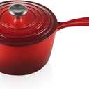 Le Creuset Enameled Cast Iron Signature Saucepan, 2.25 qt., Cerise
