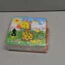 SANNIX 12 Pack Jigsaw Puzzles for Toddlers Wooden Animals Jigsaw Puzzles 9 pcs with 12 Organize Bags for Kids Ages 2 3 4 5 Preschool Educational Puzzles Learning Travel Toys for Boys and Girls