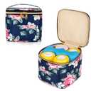 Teamoy Breastmilk Cooler - Bottle Bag for 4 Large 5 Oz Bottles, Perfect for Working Moms, Peony (Cooler Bag)