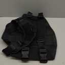 ICEFANG GN3 Tactical Dog Harness with 6X Buckle,Dog Molle Vest with Handle,3/4 Body Coverage,Hook and Loop Panel for ID Patch,No Pulling Front Clip (XL (32"-39" Girth), Black) (X-Large (Pack of 1))