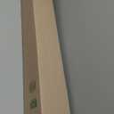 Landical 2 Set 3 ft White Aluminum Sliding Door Track Set for 1/4" Thick Panels Closet Glass Doors Cabinet Window Aluminum Alloy Metal Sliding Track