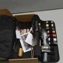 Nicpro 85PCS Leather Tooling Kit Leather Working Tools Kit with Custom Storage Bag, Adults Leather Making Craft Tools Beginner Kit for Stamping Sewing Carving Cutting Punching Leather Working