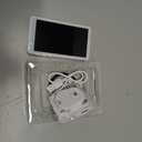 Magnetic Phone Vlog Selfie Monitor Screen - Back Camera Selfie Monitor - 1080P Display can Wirelessly Connect to Mobile Phones - Rear Camera Selfie Screen with Remote Controller(White)