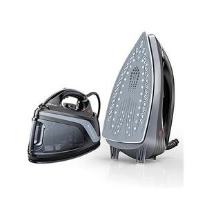 Sundu Steam Iron for Clothes with Rapid Heating Ceramic Coated Soleplate, 1500W with Precise Thermostat Dial, Self-Cleaning, Auto-Off, 44oz Water Tank for Home Clothes Ironing Use,Space Black