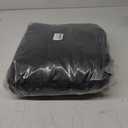 Golf Cart Enclosure 2 Passenger for Club Car Precedent Tempo Onward 2-Person Seaters 600D Waterproof Transparent Driving Rain Cover with 4-Sided Clear Windows Mirror Zipper Roll-Up Door Black