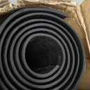 Smiry Front Door Mat Outside Entrance, Heavy Duty Sturdy Natural Rubber Doormat, Trap Dirt and Moisture, Easy Clean Low Profile Mats for Indoor Outdoor Entry, Irregular Triangle (71x47, Coffee)