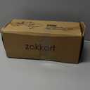 Zakkart Cat Perch for Window Sill with Bolster - Orthopedic Hammock Design with Premium Hardwood & Robust Metal Frame - Cat Window Seat for Large Cats and Kittens - Natural Color Wood Gray Bed, 24''W