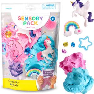 Creativity for Kids Sensory Pack: Unicorn - Sensory Toys for Toddlers, Unicorn Gifts for Girls, Toddler Activities and Spring Crafts (Ages 3+)