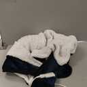 Heated Wearable Shawl, Heated Blanket Electric Throw for Gifts, 33x59 Inch Super Cozy Soft Wearable Blanket with 6 Heating Levels & 5 Timer Settings, Auto Shut Off, Machine Wash (Navy Blue)