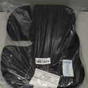 5 STARS UNITED Seat Cushion for Tailbone Pain Relief  Large Memory Foam Cushion for Coccyx, Hip, Sciatica & Post-Surgery Recovery  Wheelchair, Car, Desk, Gaming & Office Chairs, Black