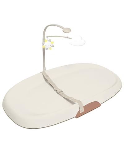Skip Hop Baby Changing Pad Nursery Style Wipe-Clean Contoured with Cushioned Foam Oat