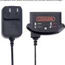 LCS1620B Compatible with Black and Decker 20V Lithium Battery Charger, Compatible with Black and Decker 12V and 20V MAX Battery LBXR20
