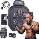 Music Boxing Machine with Gloves, Wall Mounted, Electronic Boxing Board for Adults and Kids