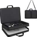 Starlink Gen 3 Carrying Case, Travel Case for Starlink Satellite Dishes Gen 3 Accessories, Soft Padded Backpack Bag with Inner Pocket, Shockproof Travel Bag for Outdoor Camping and RV